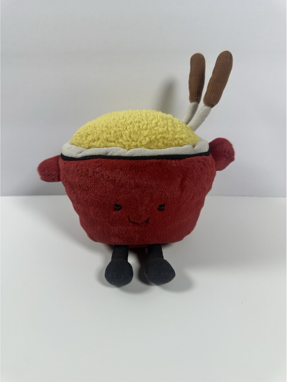 Jellycat Amuseables Cheese Fondue Red Pot Stuffed Plush AUTHENTIC